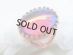 画像5: ＜スポット入荷＞18×13mm:ドラゴンズブレス(シルバーフォイルバック)