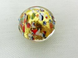 画像2: 14mm クリムトディスク（24金ゴールドフォイル）