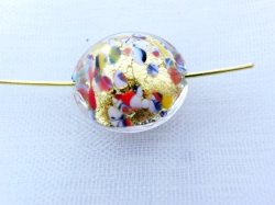 画像4: 14mm クリムトディスク（24金ゴールドフォイル）