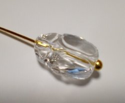 画像2: 12mm SW5728  Scarab Bead (Crystal)