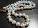 ５０cmジャパンヴィンテージガラスパールネックレス（Monet）U.S.A.