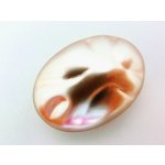 画像: 25×18mm　バロック　パール　カボション（シャンパンゴールド）