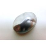 画像: 18×13mm:バロックパール　カボション（シルバーグレー）