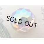 画像: 16mm: Art.??? foiled round swarovski(ABコーティング) シルバーフォイルバック