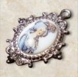 画像3: 18×13mm マリーアントワネットカボション（西ドイツヴィンテージ）