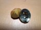 画像: 10×8mm:  ヴィンテージスワロフスキーArt.276 foiled oval swarovski  Black Diamond