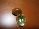 画像: 10×8mm: ヴィンテージスワロフスキー Art.276 foiled oval swarovski  Jonquille