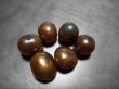 画像3: ＜6個＞10~12×10mm　バロック型淡水パール　（ブラウン）