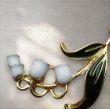 画像4: ＜左右＞33×18mm:エナメル鈴蘭チャームコネクター
