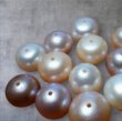 画像4: ＜14個＞7~8×5mm　ロンデル型淡水パール　（マルチカラー）