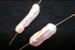 画像2: ＜2個＞20~22×7~9mm　淡水琵琶パール（ホワイト）