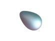 画像3: 18×13mm ペア型カボション（フロストアクア）