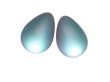 画像5: 18×13mm ペア型カボション（フロストアクア）