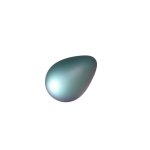 画像: 18×13mm ペア型カボション（フロストアクア）